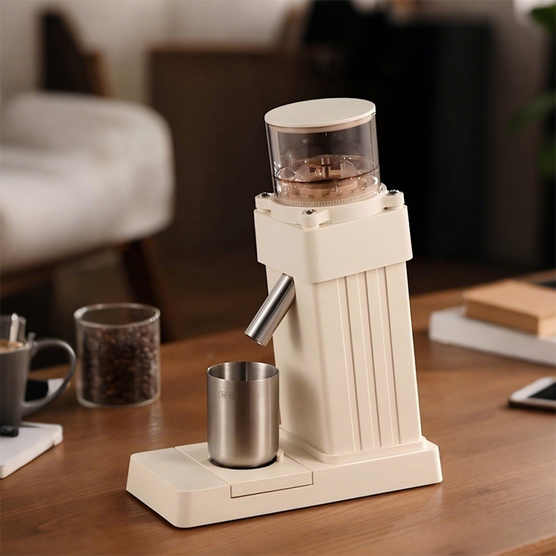 Coffee Grinder Burr Flat - Moulin à café avec balance, 60
