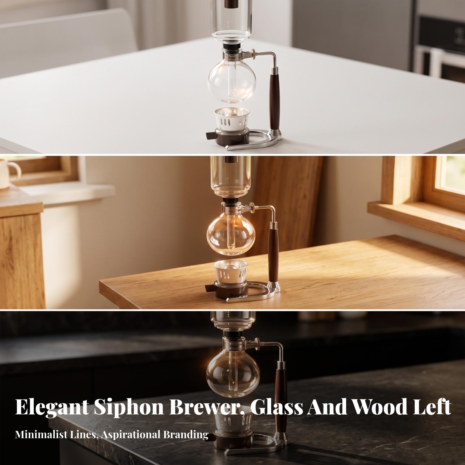Coffee Equipment Pour Over - Cafetière à siphon sous vide avec