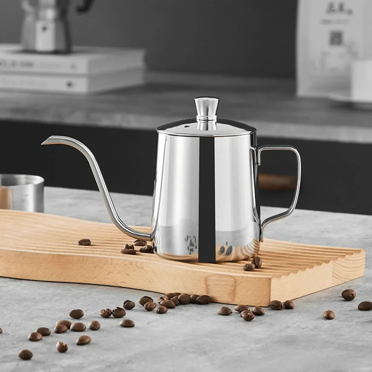 Cafetière à verser en acier in - Coffee Equipment Pour Over avis et prix