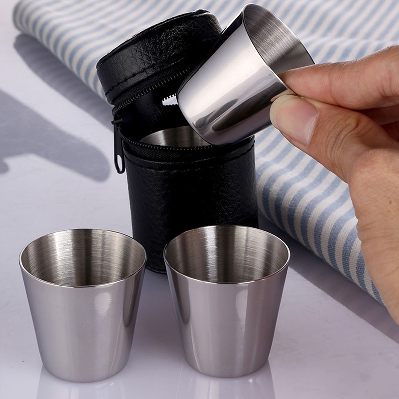 4/6 pièces tasses en acier ino - Espresso Shot Glass avis et prix